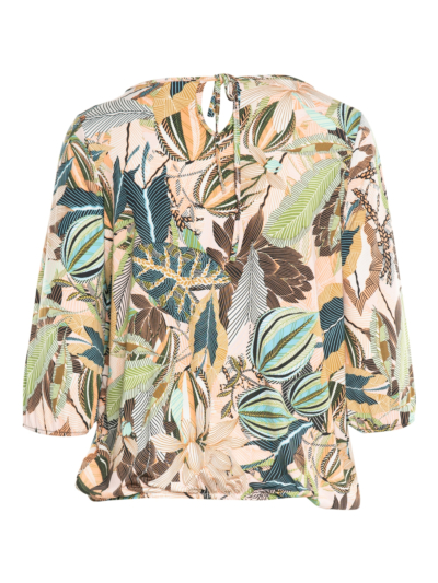 Blouse with Ferns