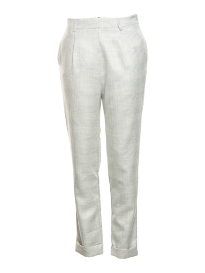 Dressed Pants With Silver Thread