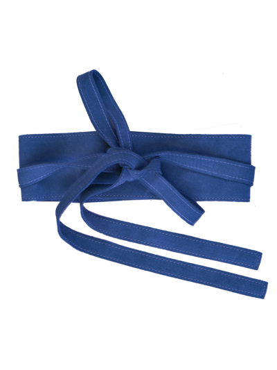 Wrap Belt In Suedine