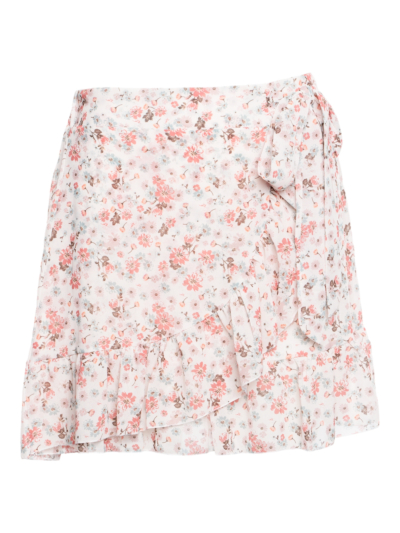 Short Skirt With Flowers