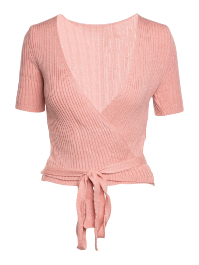 Wrap Sweater 3/4 sleeve
