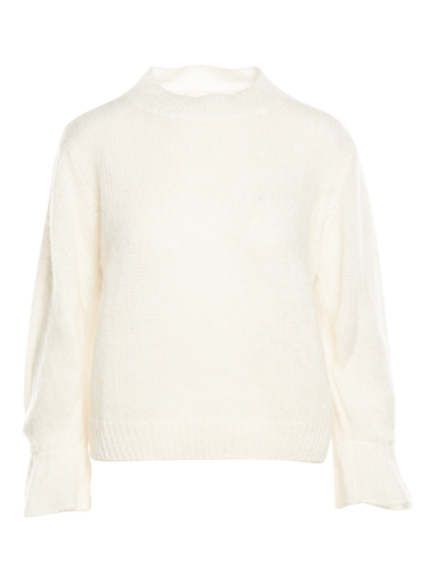 Sweater With Volant Sleeve