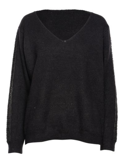 Sweater Perfo Broderie