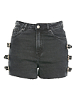 Jeans Short With Buckles