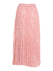 Maxi pleated skirt with Print