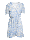Wrap Dress With Bow Ribbon